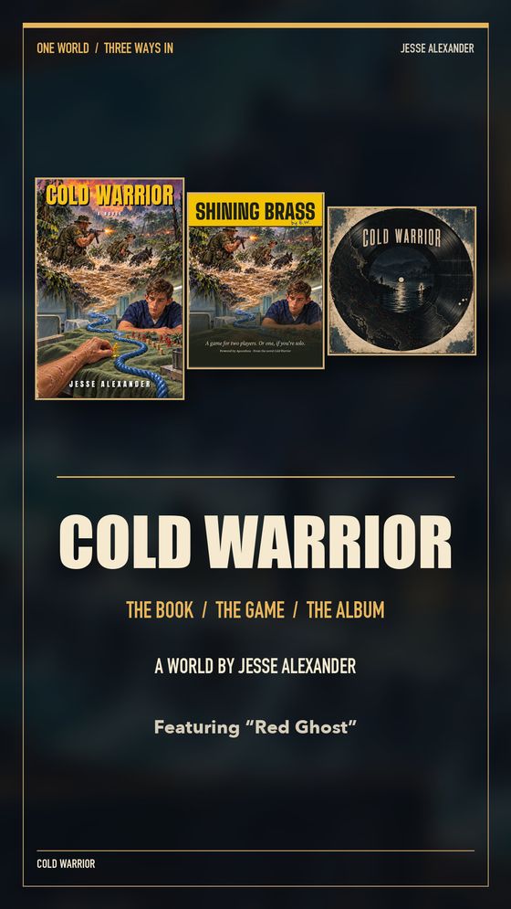 Cold Warrior announcement poster