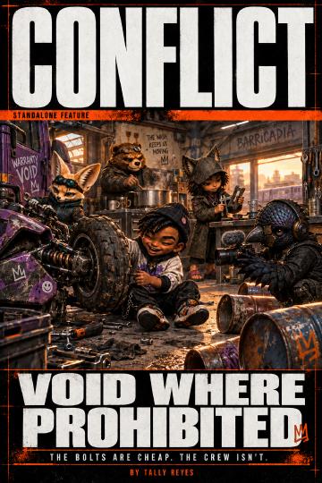 CONFLICT magazine issue cover