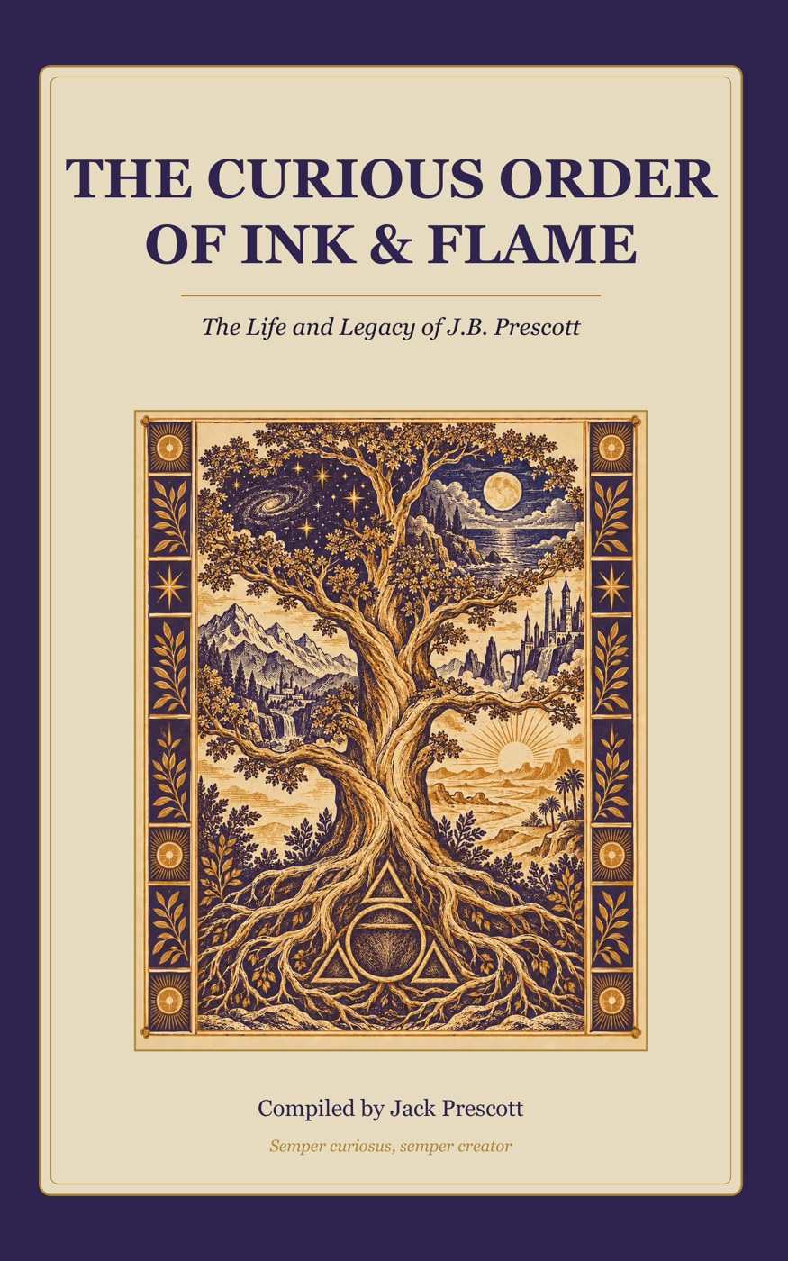 THE CURIOUS ORDER OF INK & FLAME cover art