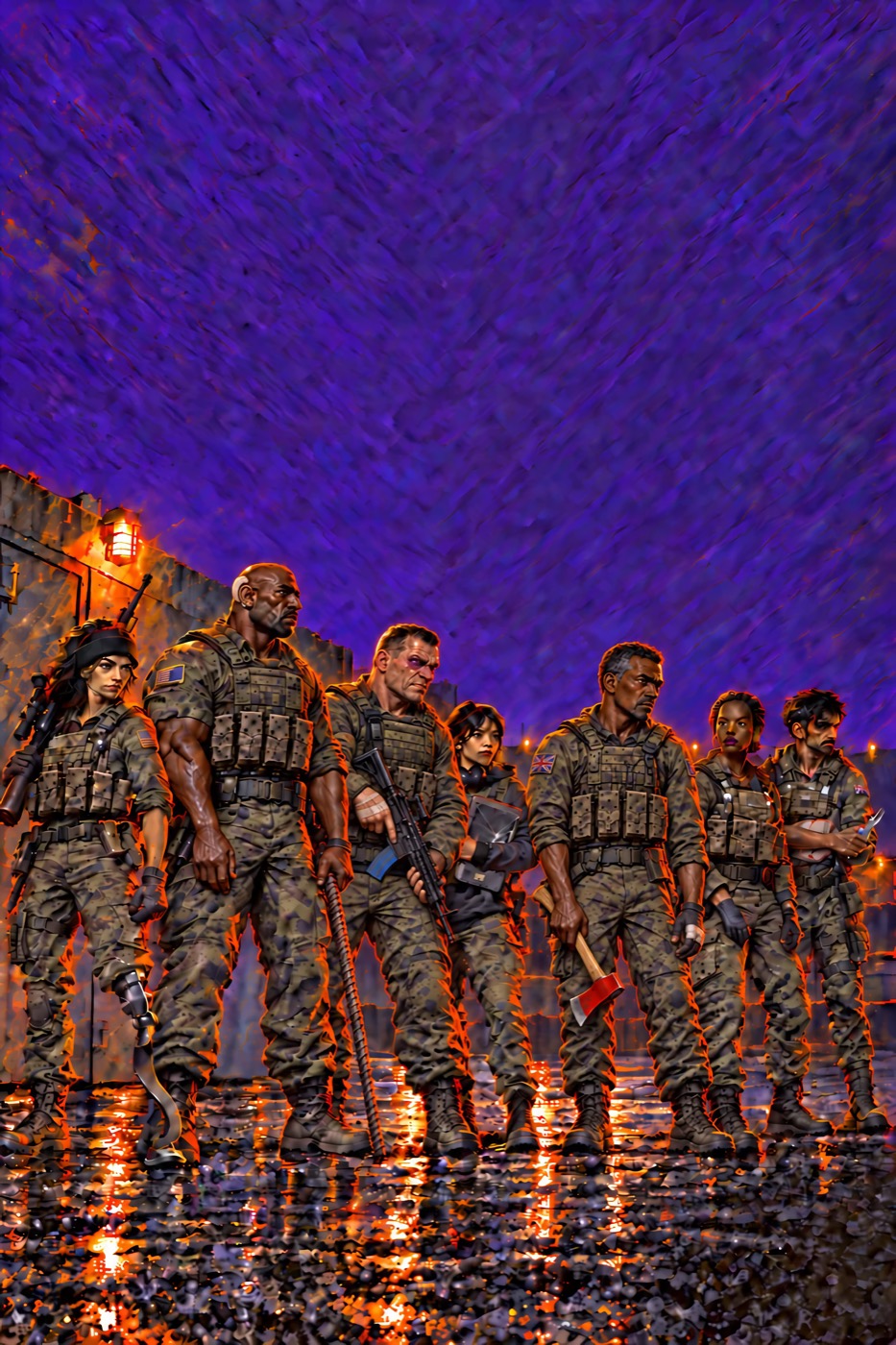 The back cover · the team